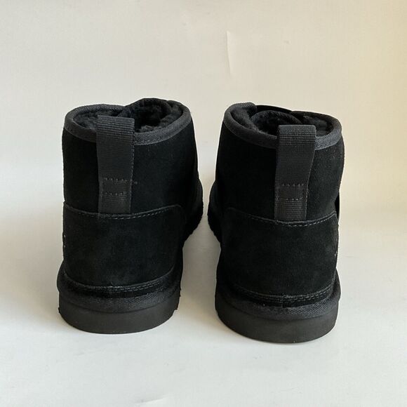 Wool Blend Suede Neumel II UGG Boots Men Lined Pull-on Black 13 main image 4